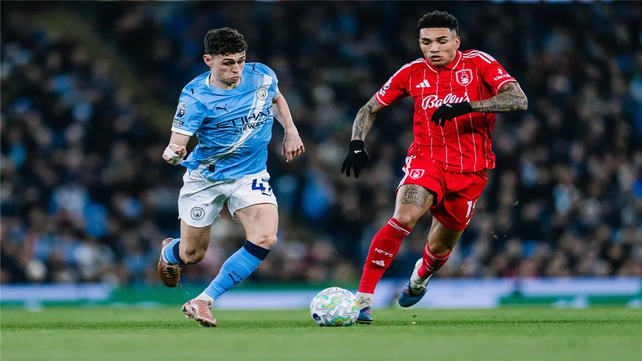 موعد مباراة مانشستر سيتي القادمة بعد التعادل أمام نوتينجهام فورست في الدوري الإنجليزي